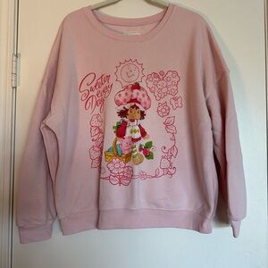 Strawberry Shortcake Pink Women's Sweater